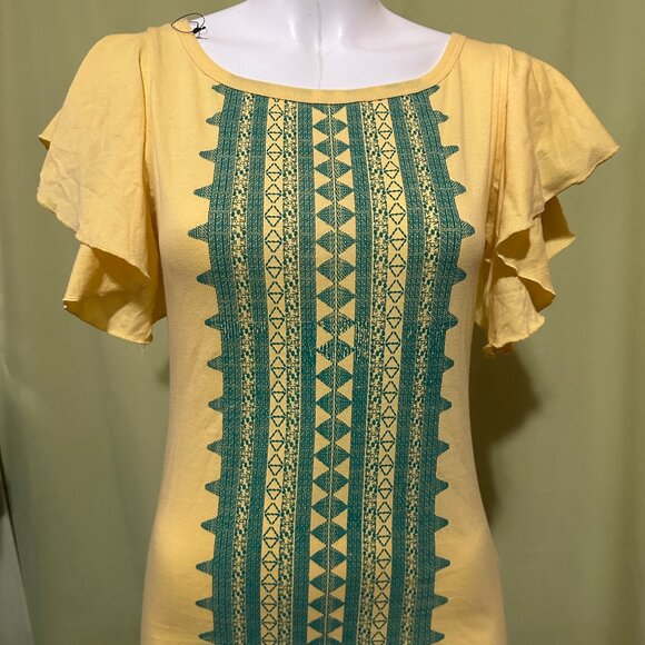 Pinoy Lab Tops - Yellow Green Philippines Design Women's T Shirt Size Medium Pinoy Lab